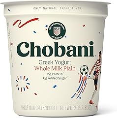 Chobani® Whole Milk Plain Greek Yogurt 32oz