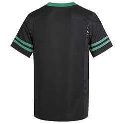 Pullonsy Replica Black Football Jerseys for Men