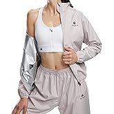 HOTSUIT Sauna Suit Women Machine Washable Sweat Sauna Jacket Pants Anti Rip Sweat Suits for Gym Workout