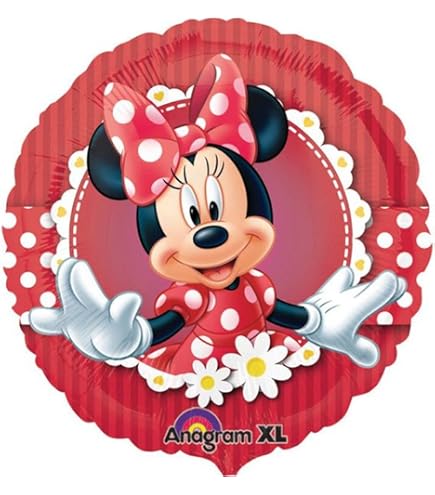 18 Inch Anagram Minnie 1st Birthday Foil Balloon - 34350 - LA Balloons