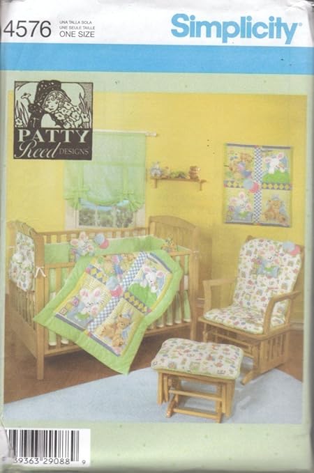 crib bedding sewing patterns simplicity