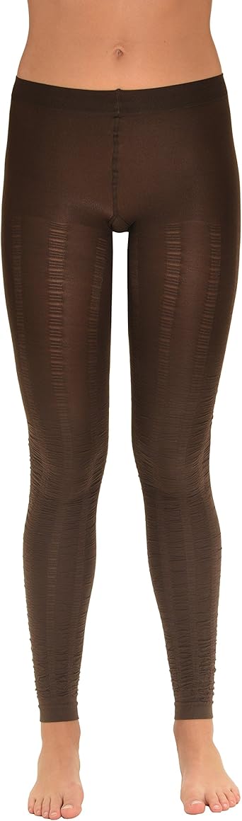 Brown Footless Tights 2025