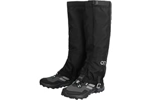 Outdoor Research Men’s Rocky Mountain High Waterproof Gaiters – Durable Hiking Gaiters & Hunting Gaiters for Trail and Backcountry Use