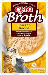 INABA Ciao Broth Chicken Cat Treat 40g Moist Food Topper Grain Free