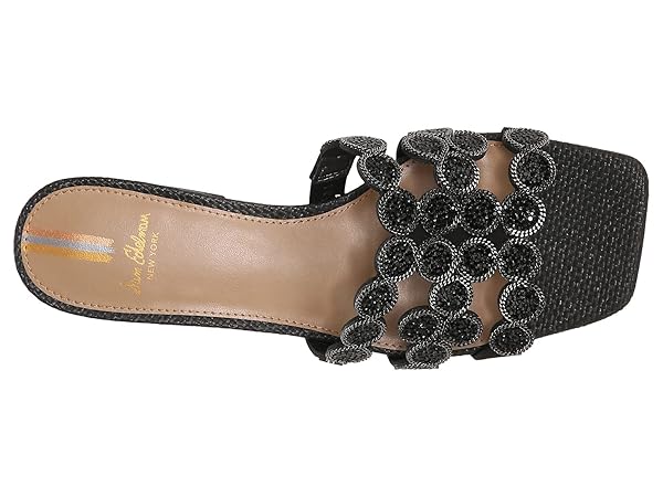 SAM EDELMAN WINTER SANDAL BLACK 6.5 MEDIUM
