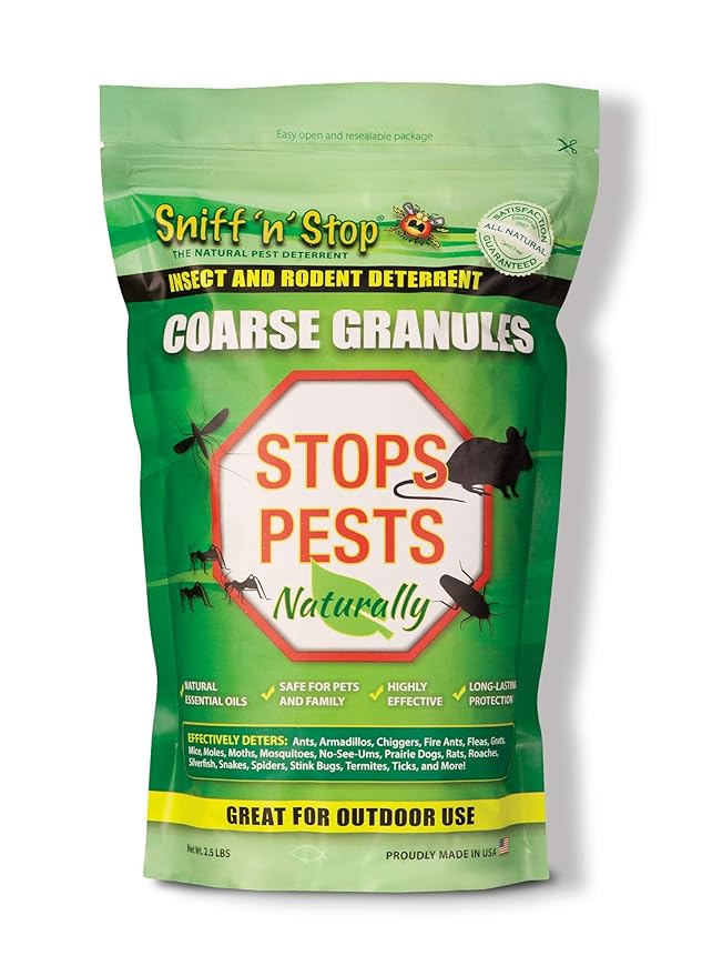 SNIFF'n'STOP IS-CDG-250 Grobschreck, Granulat, 6,4 kg Tasche, grün