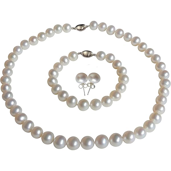 PRECO REDUCDO Juego De Perlas De Agua Dulce Y Collar De - Etsy España