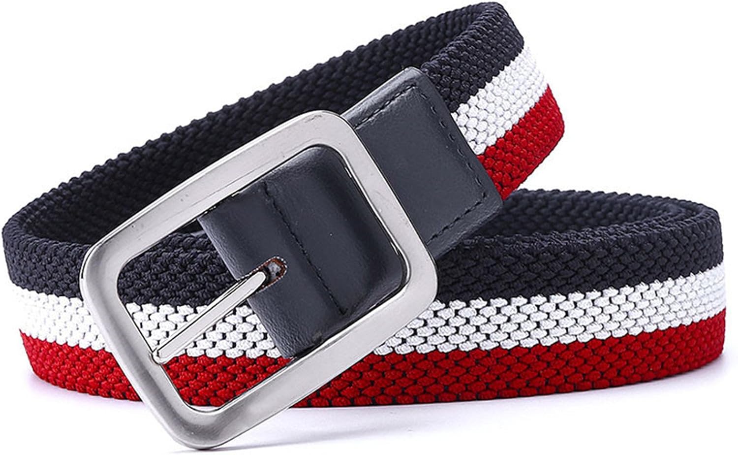 Fashion The Luxury Gentleman Belt Without Holes Men's Elastic Reversible Belt at Amazon Men’s