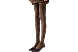 LOITHGU Argyle Cotton Tights, Cozy and Stlylish Patterned Sweater Tights for Women