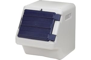 Coastal - Bergan - Stack-n-Stor Food Storage, Beige and Navy, 18 gal (Medium)