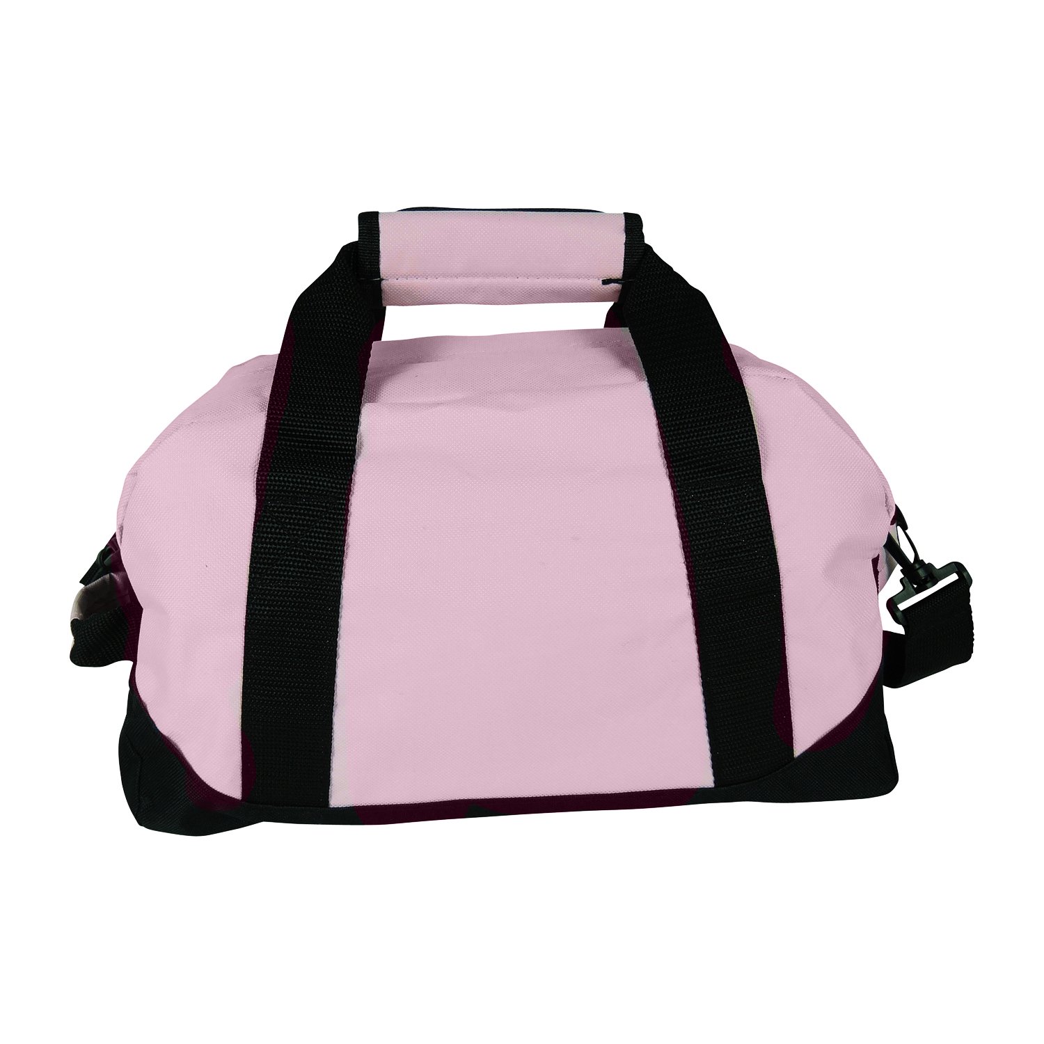 Small Duffle Bag 2 Tone Fashion Gym Travel Sport Bag Pink Woman Girl