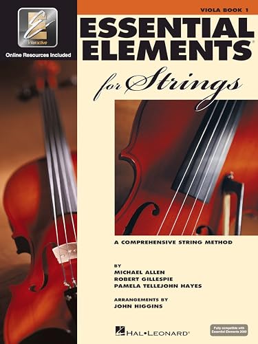 Viola Lesson 1 Essential Elements for Strings - Viola Book 1 with EEi Online Resources ...