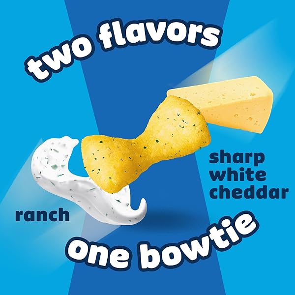 PRINGLES MINGLES PUFFED SNACKS, SHARP WHITE CHEDDAR AND RANCH, CHEESE PUFFS, SALTY SNACKS, 2OZ BAG (1 BAG)