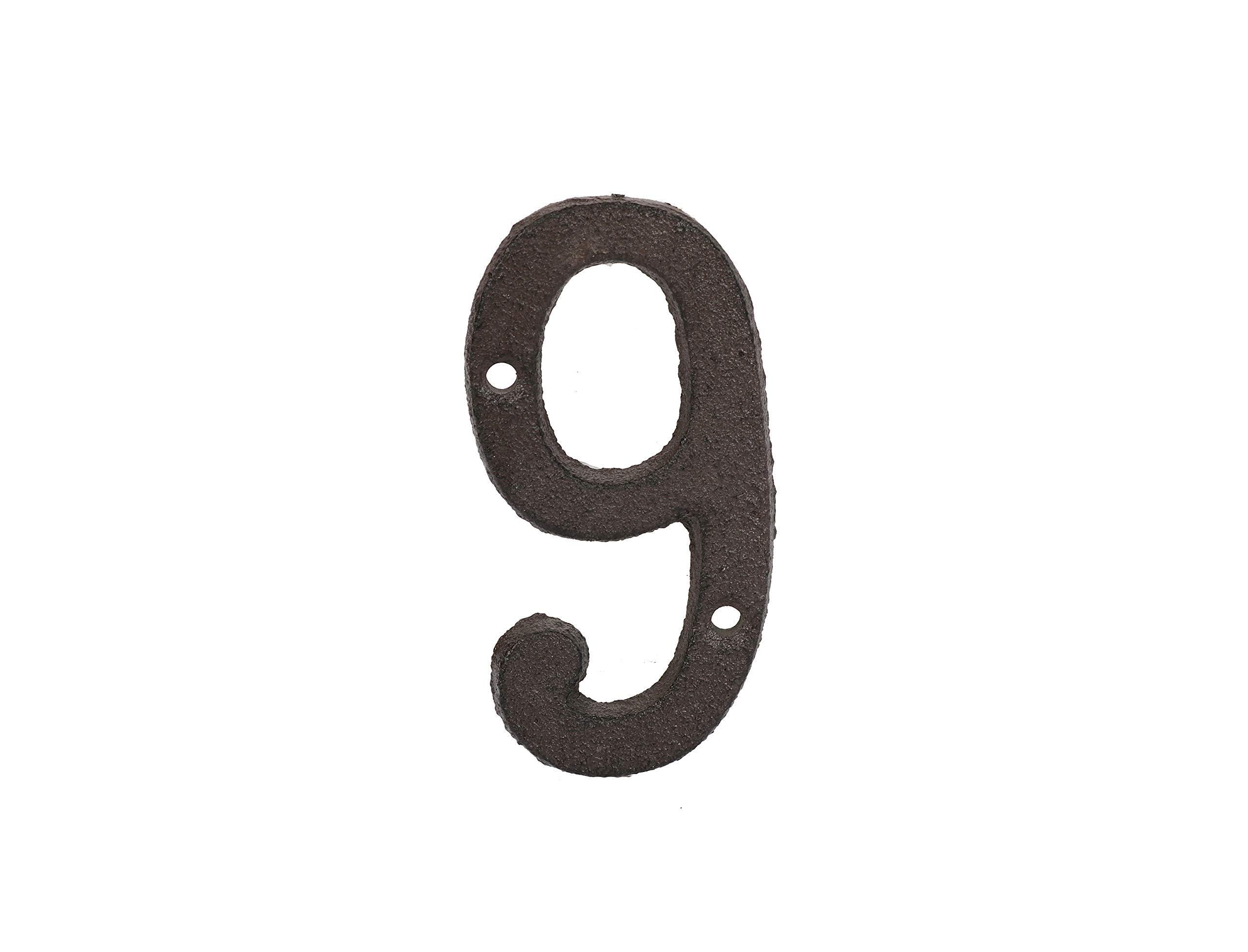 Small Door Number - Cast Iron (9)