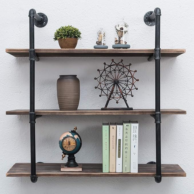 VEVOR Étagère Échelle, Bibliothèque à 5 Niveaux 48 X 30 Cm