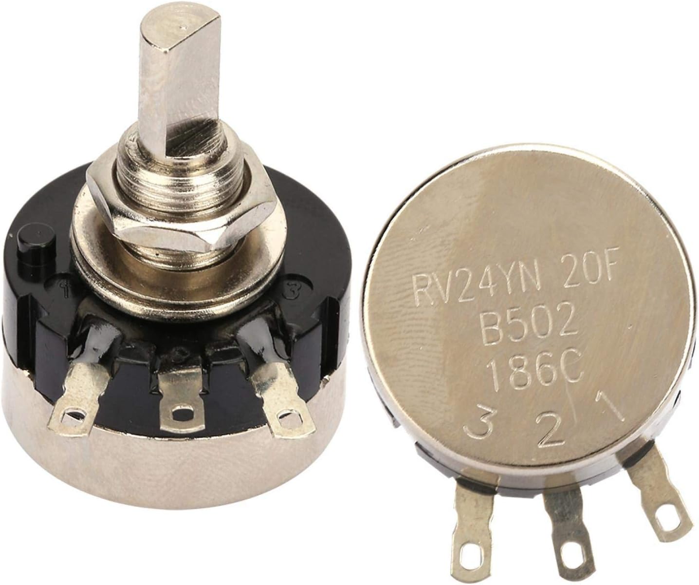 B502 B5k, Rotating Type Potentiometer, Carbon Film for ±5