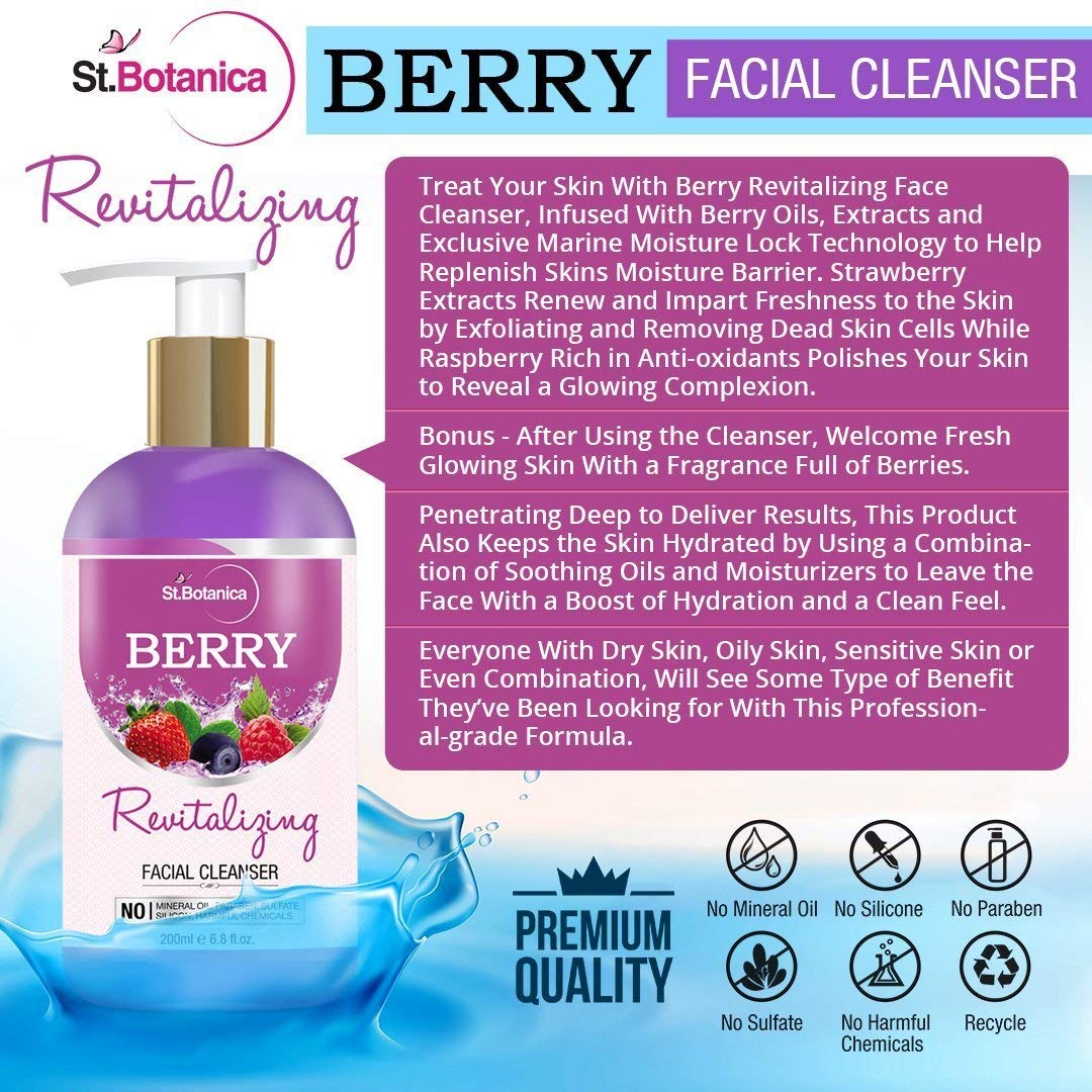 st botanica face wash for dry skin