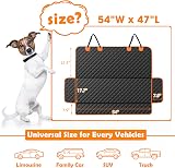 JOEJOY Dog Car Seat Cover Waterproof Back Seat Protector 119x137 cm view 4