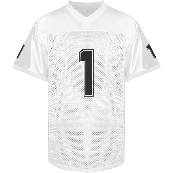 Amazon.com: XWEARE Men's #11 No Name Football Jersey #1#26#31