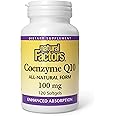Natural Factors CoQ10 100 mg, 120 Softgels, 100% Natural, Supports Cardiovascular Health, Proudly Canadian