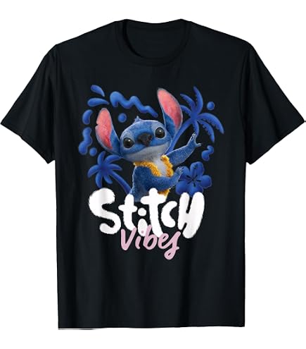 Amazon.com: Disney Lilo & Stitch Always Chillin' T-Shirt
