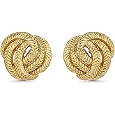 SNGIA18K Gold Plated Dangle Textured Ribbed Irregular Large Leaf Statement Earrings for Women by SNGIA, Handmade Dramatic Geometric Trendy Summer Drop Leaf Flower Jewelry Gifts, Bold Beachy Vintage Plant Fashion Drop Accessories, Vintage Nickle Free Floral Dangling Earrings.