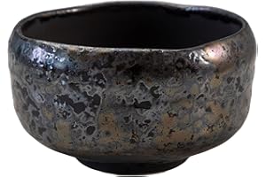 Asayu Japan Matcha Bowl, Handmade in Gifu Japanese Ceramic Chawan, 600ml, Dishwasher Safe for Tea Ceremoney, Green Tea, Potte