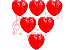 CONEHOY 6 Pcs Voice Recorder 20 Seconds Heartbeat Sound Voice Recording Box Stuffed Bear Toy Push Button Sound Device Module 