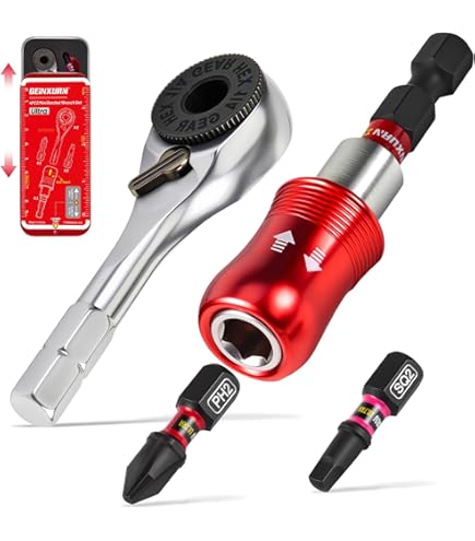 Wera Tools 05003662001 8011 Zyklop Mini 4 Bit ratchet, 1/4