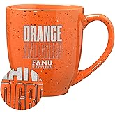 Rico Industries NCAA Team Slogans and Chants 16 oz Team Color Laser Engraved Speckled Ceramic Coffee Mug