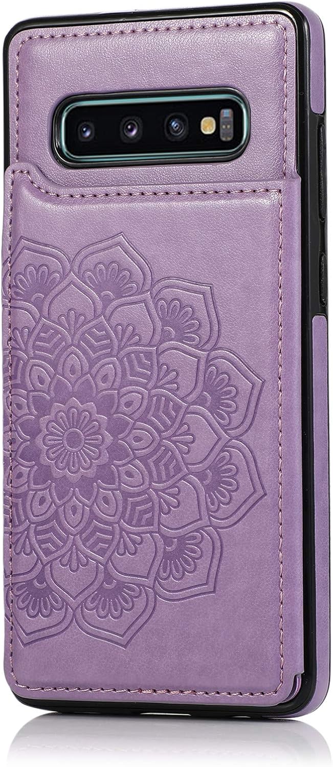 Shazikaihui Compatible with Samsung Galaxy S10E leather mobile phone