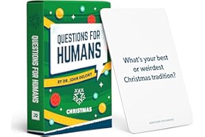 Questions for Humans: Christmas – 52 Conversation Starters for Families, Friends, Parties, and Meaningful Christmas Moments