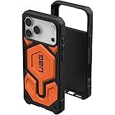 URBAN ARMOR GEAR UAG Designed for iPhone 17 Pro Max Case Monarch Pro - Compatible with MagSafe Military Grade Protective Cover, Orange