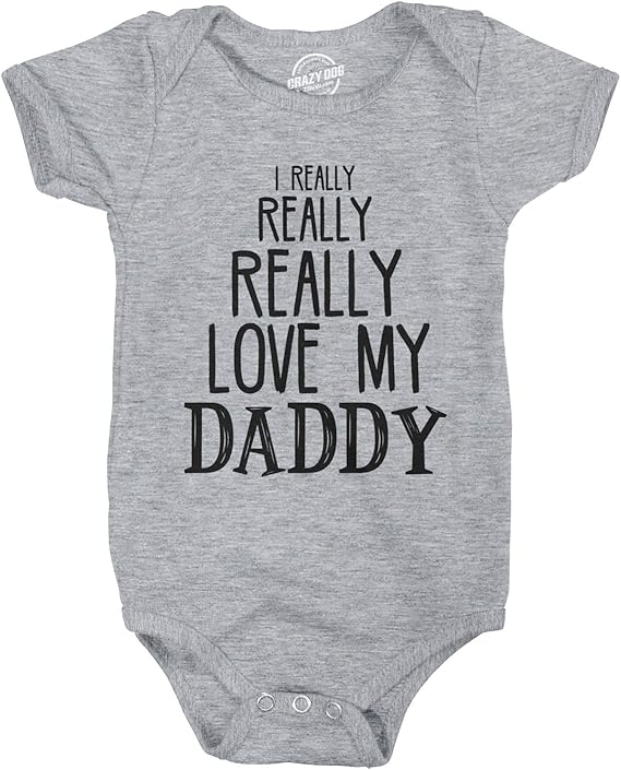 i love my daddy bodysuit