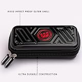 Winmau Armor G1 Darts Wallet Black Holds Fully Assembled Darts view 2