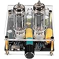 Veemoon Tube Amplifier Hi-fi Stereo Preamp Pre-amp for Record Player Pre-amp for Phono Preamp Pre-amp for Home Theater Preamp Amplifier Board DIY Part Tube Preamp Abs Phonograph Hifi Front
