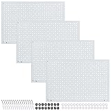 Daanxw 4 Pack Heavy Duty Steel Pegboard Garage