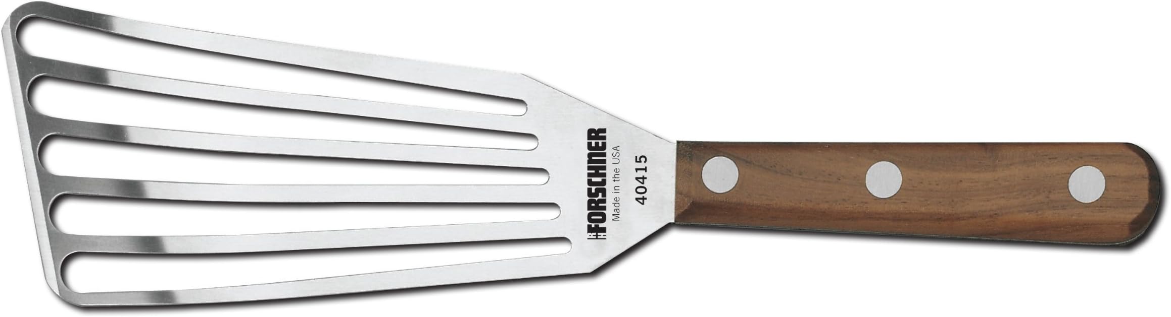 Premium Pack 40415 Slotted Fish Turner, 3-Inch, Brown