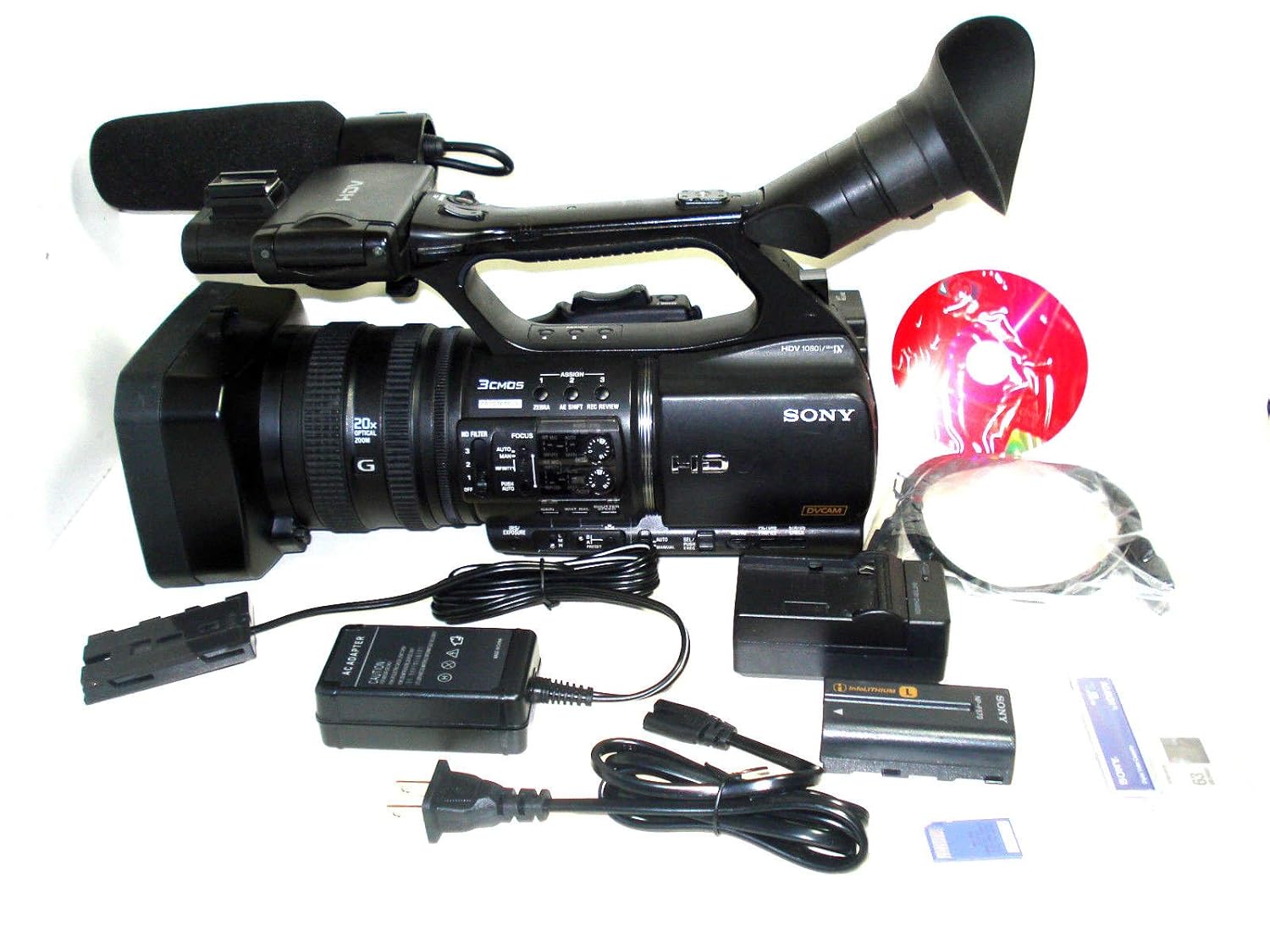 Amazon.com : Sony HVR-Z5U High Definition Handheld Professional Camcorder :  Camera & Photo