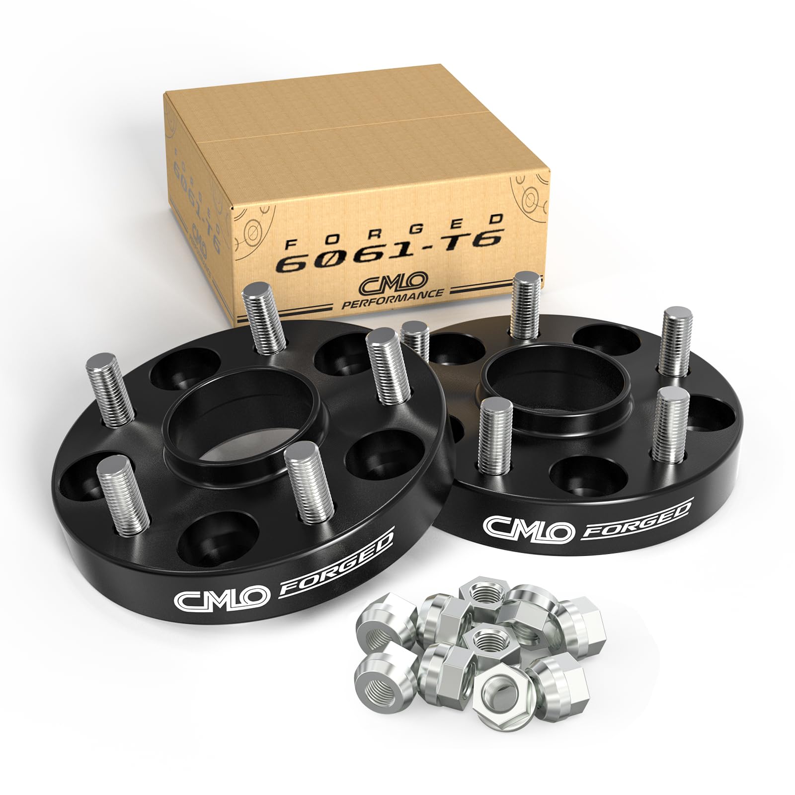 Photo 1 of 25mm (1 Inch) Hubcentric Black Wheel Spacers 5x115 Compatible For Dodge Charger 2006-2022, Challenger 2008-2022, Magnum 2005-2008, Compatible For Chrysler 300c 2005-2022 (2pcs 71.6mm M14x1.5) Spacer