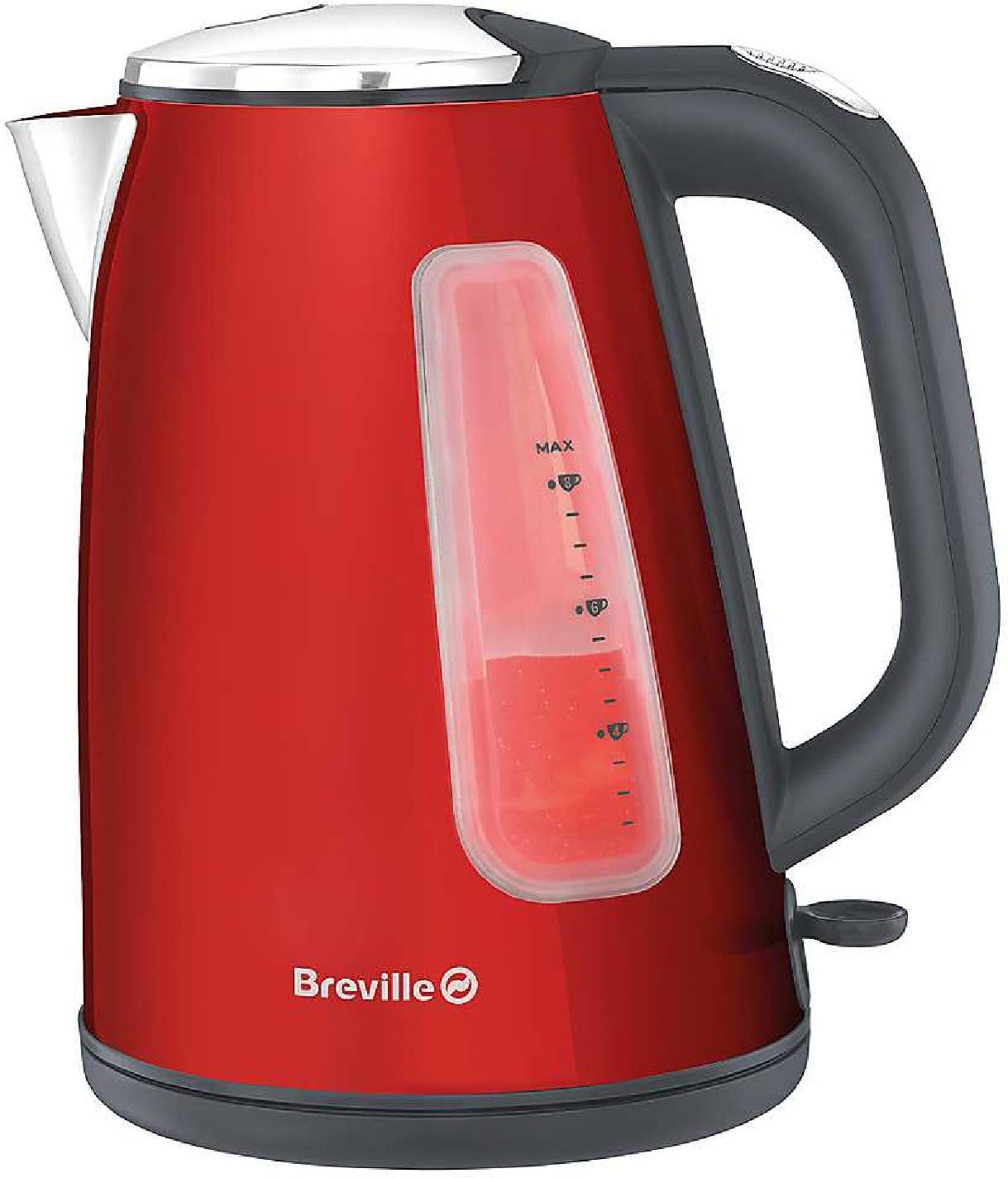 BREVILLE Stainless Steel Jug Illum Kettle, Red Amazon.co.uk Kitchen