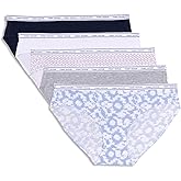 Tommy Hilfiger womens Classic Cotton Bikini Underwear With Logo Waistband 5-pack