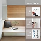 Maritown Stick On Blinds No Drill Light Filtering Privacy 4 Sizes view 3