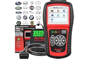 Autel AL519 OBD2 Scanner, 2025 Newer Professional Mechanic OBDII & CAN Car Diagnostic Code Reader Tool for Check Engine Light, One-Click Smog Check, DTCs Lookup, Upgraded Ver. of AL319/ MS309