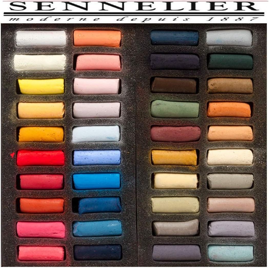Sennelier 40pcs Soft Pastel Portrait and 1 Postcard, multiple colors - Image 3