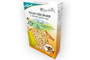 Fleur Alpine Milk Oatmeal Cereal with Pear for Babies from 5 months 200g from Germany