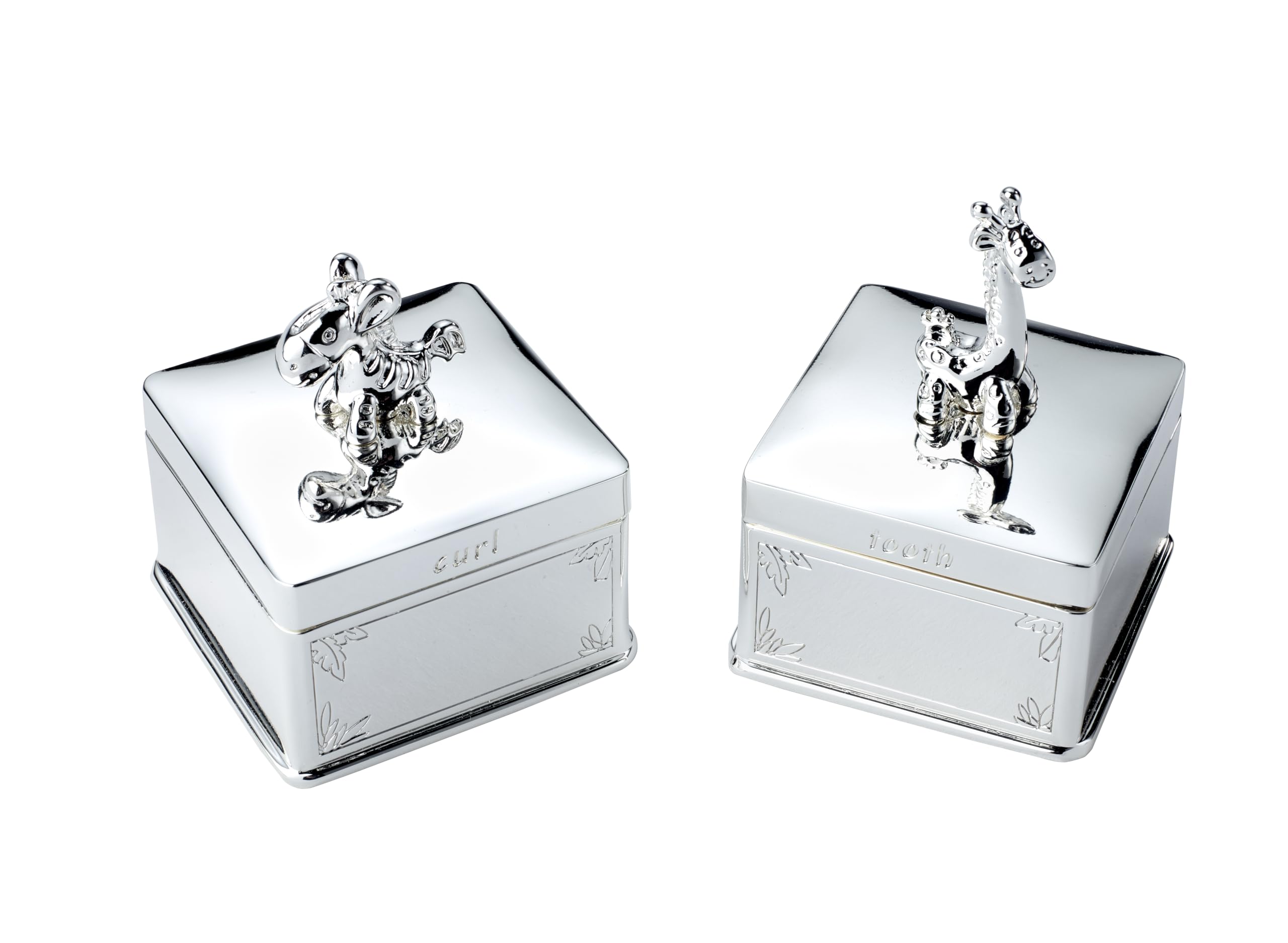 Arthur Price Bambino keepsake boxes, silver plated, One size