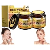 Bee Venom All-in-One Cream, 2025 New Bee Venom Skin Restoration Cream, Professional Bee Poison Skin Tr-eatment for Body Skin Care- Face Lift &amp; Firming for All Skin Types(2PCS)