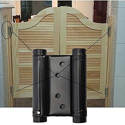 3" Double Action Spring Hinges, Self Closing Door