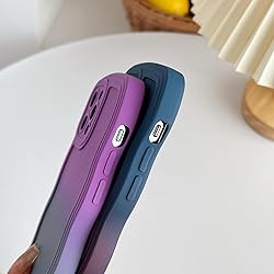 Caseative for iPhone 12 Pro Case,Solid Color Curly